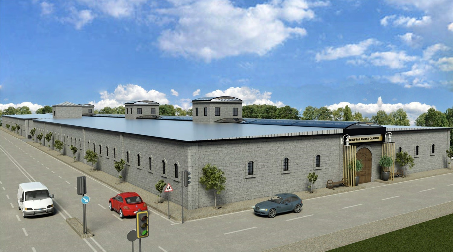 Taş Ambarlar 160 yıllık tarihi yapı