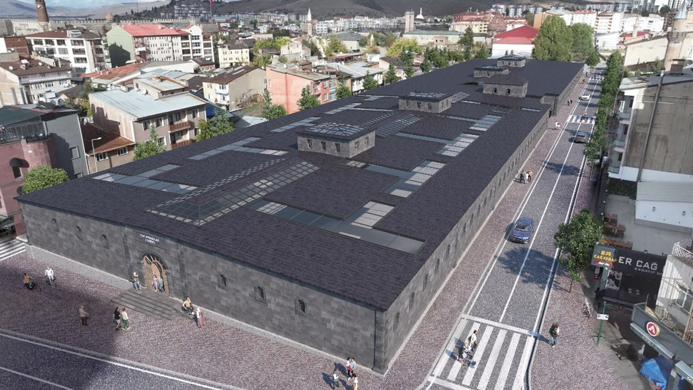 Taş Ambarlar restorasyon çalışmaları